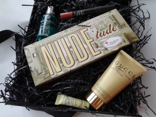 Cohorted Beauty Box September the Balm Nars Gucci Molton Brown