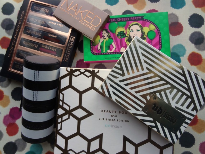 Make up and Beauty Products I received for Christmas